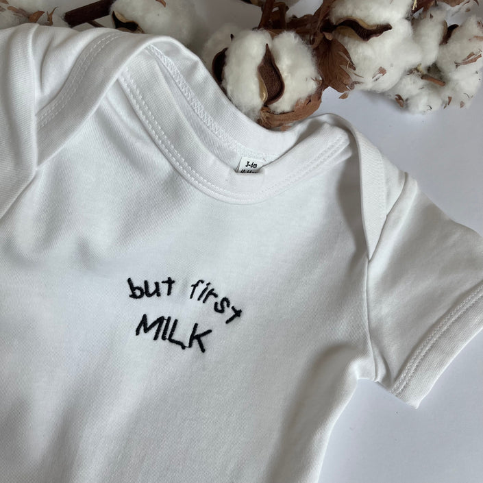 BUT FIRST MILK