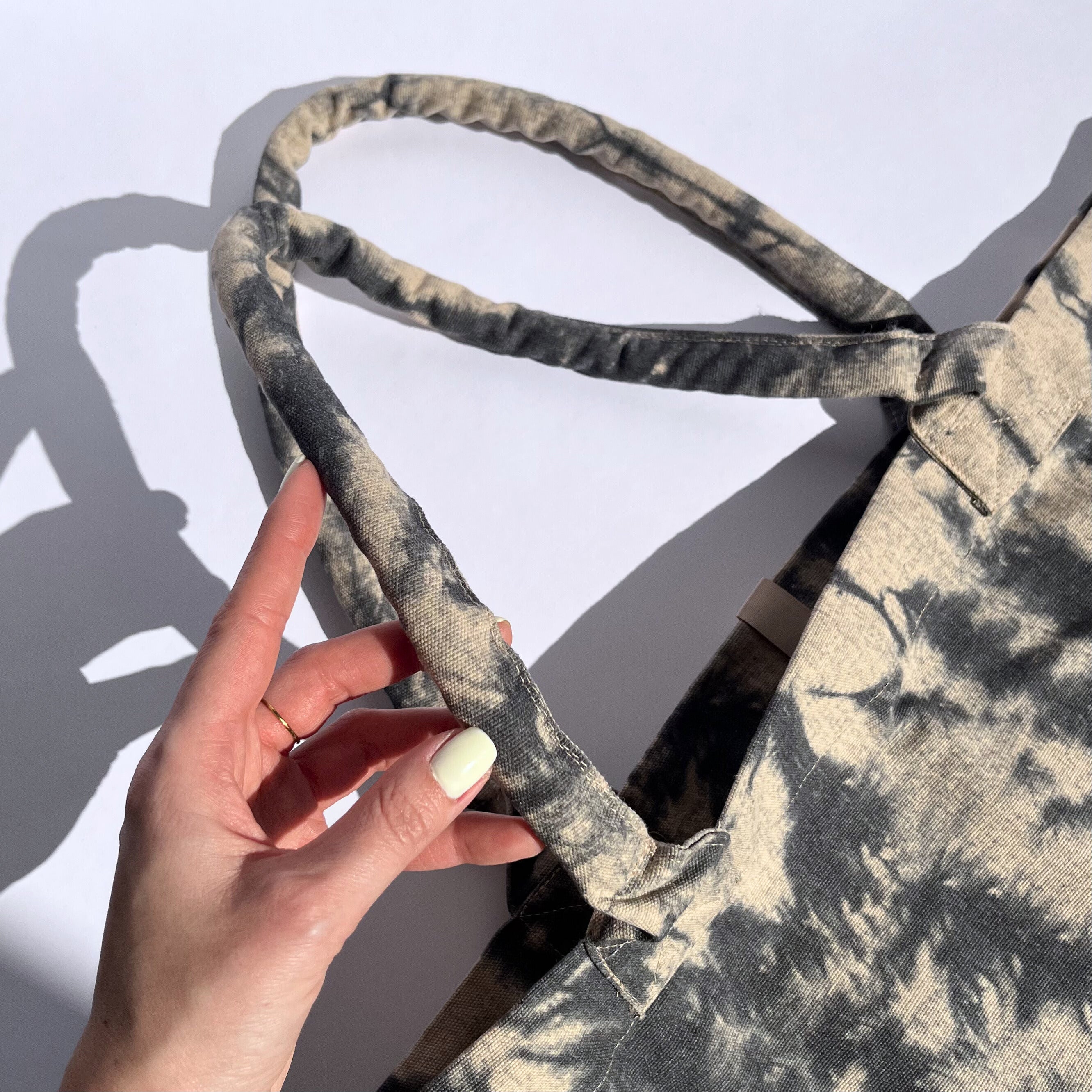 TIE DYE CANVAS TOTE