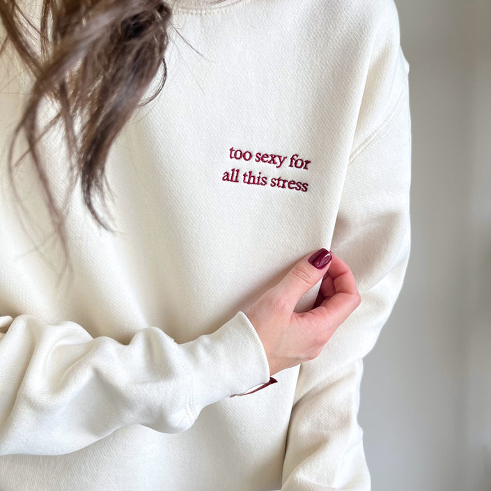 TOO SEXY FOR ALL THIS STRESS