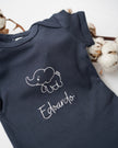 BODY NEONATO ELEFANTINO - BLU NAVY