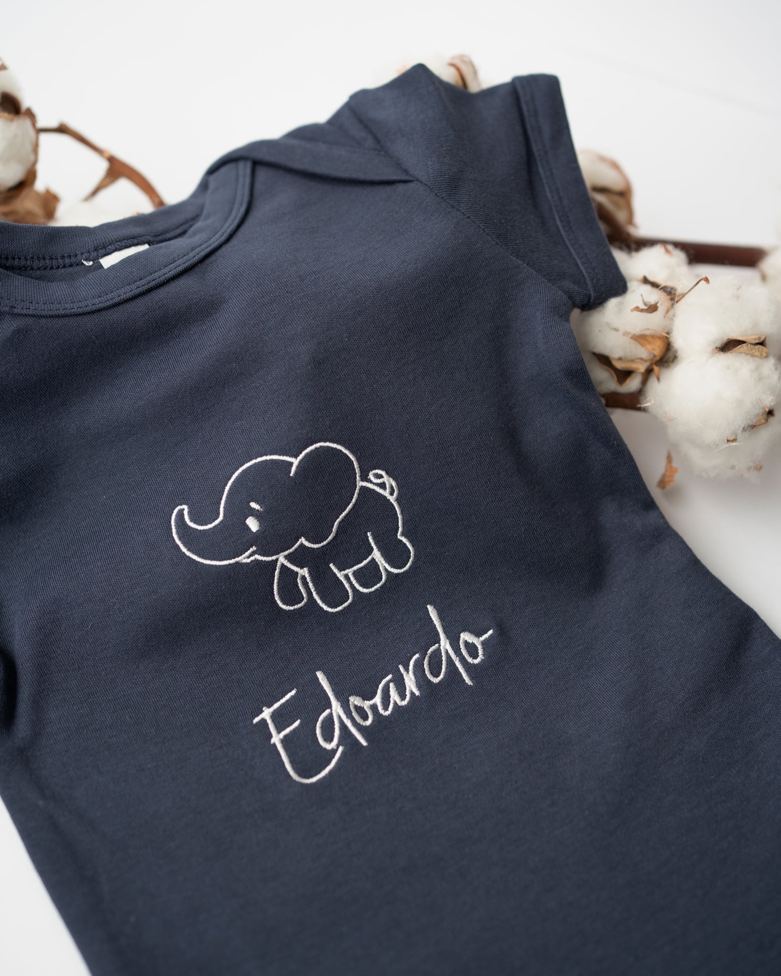 BODY NEONATO ELEFANTINO - BLU NAVY