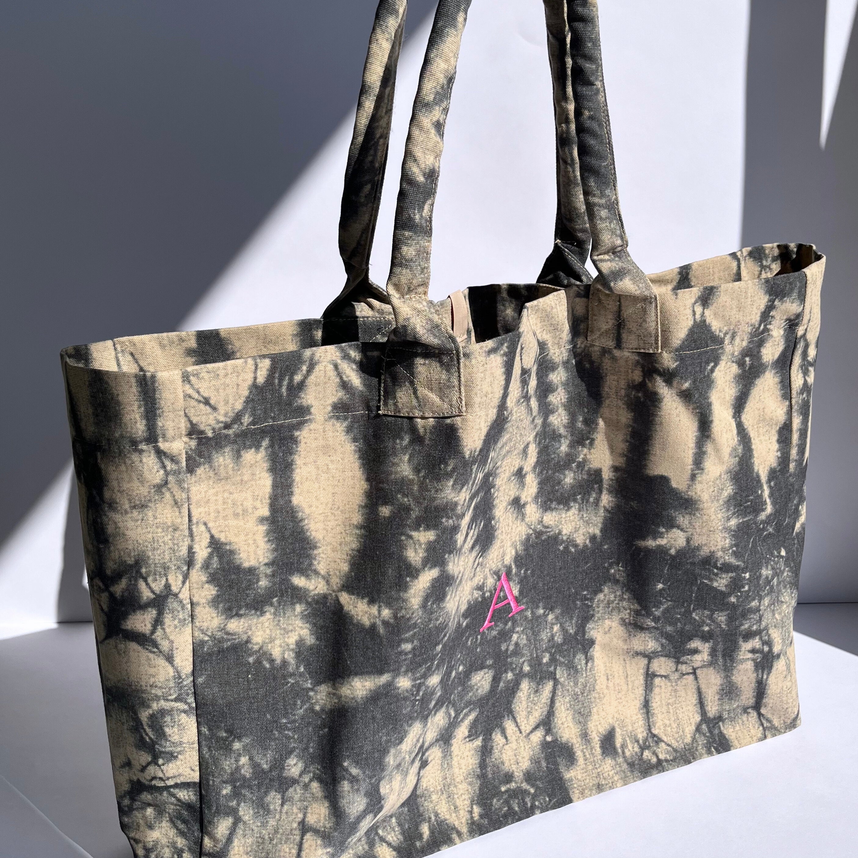 TIE DYE CANVAS TOTE