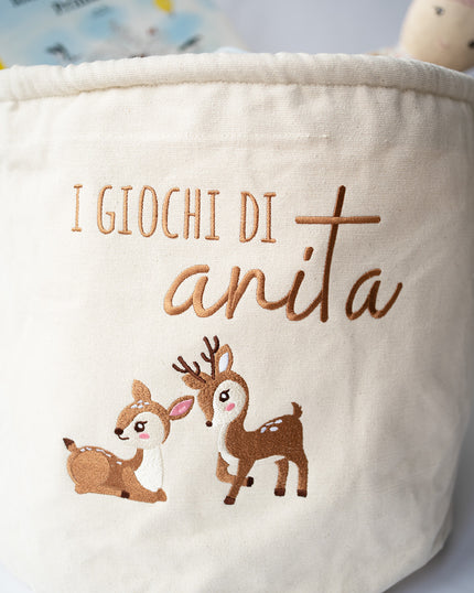 Cesta per giochi