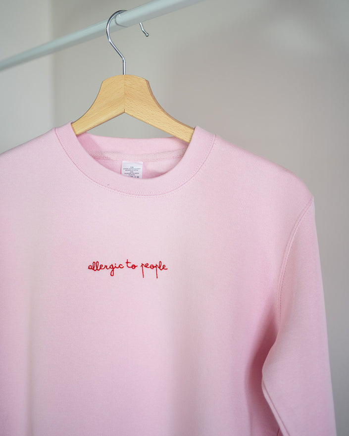 ALLERGIC TO PEOPLE