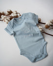 BODY NEONATO ELEFANTINO - AZZURRO