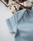 BODY NEONATO ELEFANTINO - AZZURRO